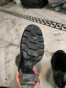 Black Chunky Platform Boots