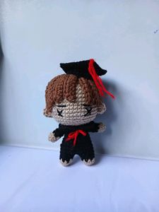 Graduation Gift / Crochet Doll Keychain/ Decor