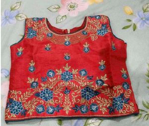 Elegant Red blouse