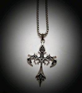 Gothic Cross Pendant Necklace