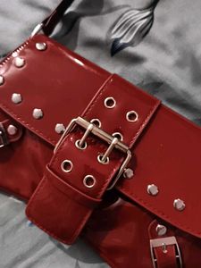 savana cherry red bag