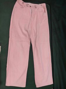 💗Pink Wide Leg Jeans