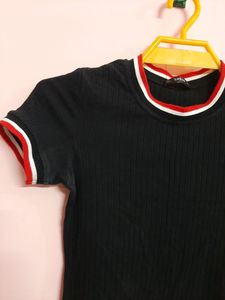 Round Neck Top From Shein