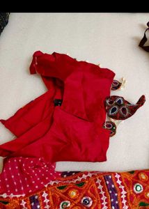Vibrant Pink Bandhani Kurta Set
