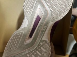 Adidas Purple MEN non marking / badminton shoe