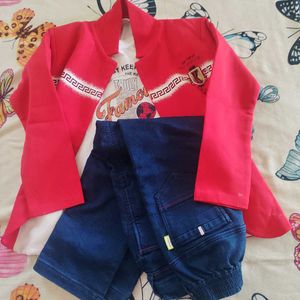 Red Blazer for Boys