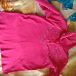 pink full sleeve top