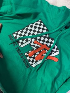 MTV Graphic Print Hoodie