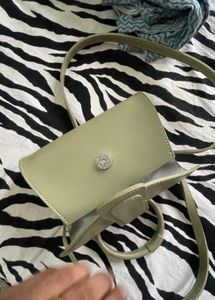 Chic Olive Green Mini Handbag