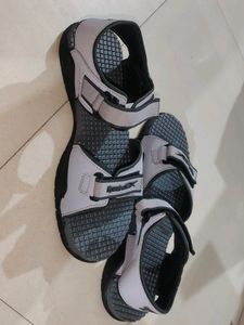 Reebok  Branded Men Grey Flats Sandals