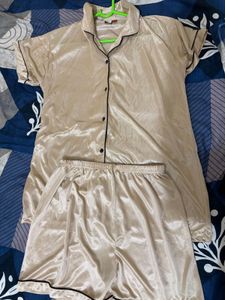 Satin Pajama Set