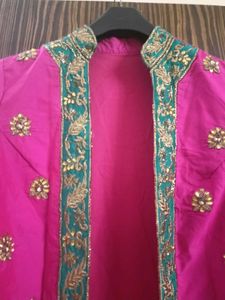 Beautiful Pink and Teal Three Piece Set