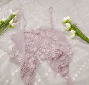 Elegant Lace Camisole frill top