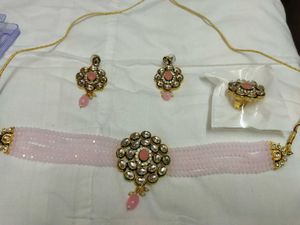 Zaveri Pearls Jewelry Set Combo