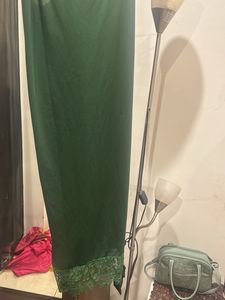 Elegant Green Lace slip dress