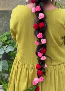 Handmade Crochet rose paranda✨🌹