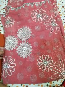 Beautiful Pink Saree For Wedding