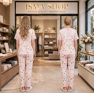 Cute Floral Pajama Set