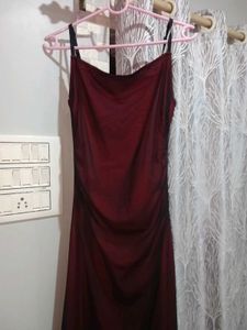 gothic Sheer Maxi Dress