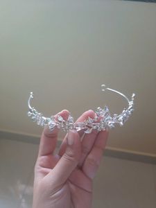 Elegant Silver Bridal Tiara