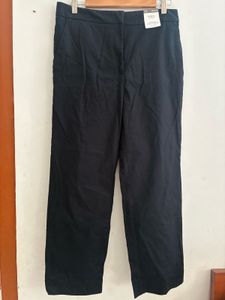 Marks &amp; Spencer Black Straight Trousers