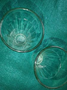 Vintage Faceted Glasses (Set of 2)