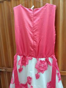 Ethnic Stylish Pink Gown 🩷
