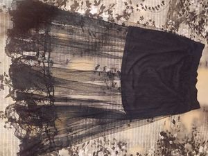 Sheer Lace Maxi Skirt