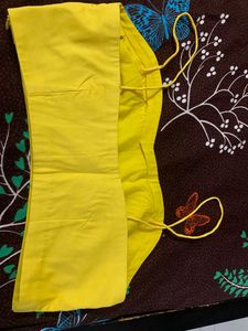 Yellow indo western Haldi/Mehndi Outfit-Mediu