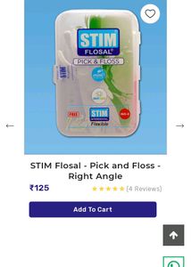 STIM Flosal Pick and Floss