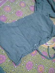 Chic Square Neck Crop Top