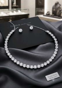 Elegant Choker Necklace & Earring Set