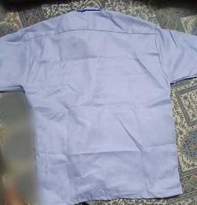 Men's Casual Blue Shirt