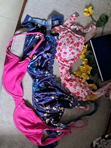 Luxe Floral Print Bra