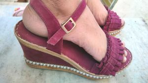 y2k Wedge Sandals👙⭐🌷🎀