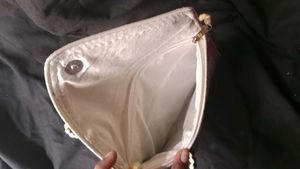 Embroidered Peacock Clutch Bag