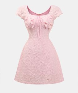 Sweet Pink Broderie Anglaise Dress size L