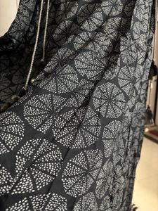 Ink Black Anarkali flare Kurta Dress / Gown