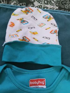 Cute Owl Baby Outfit Set for New born