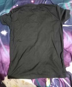Men's Black Graphic T-Shirt