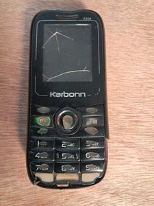 Karbonn K208 Mobile Phone - Black