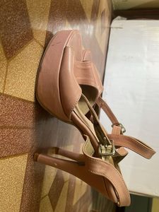 Stylish Pink Platform Wedge Sandals