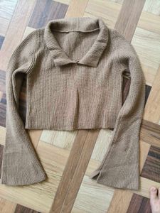 Bell Sleeve Knit Top/ winter