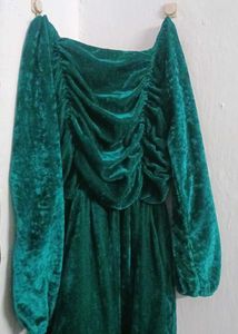 H&amp;M velvet dress