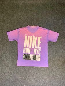 Nike "Adventure" Lavender Tie-Dye Graphic T-Shirt
