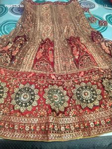 ❤heavy diamond work Bridal style lehnga choli❤