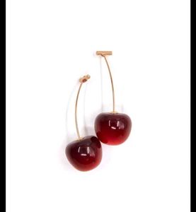 Cute Cherry Drop Earrings
