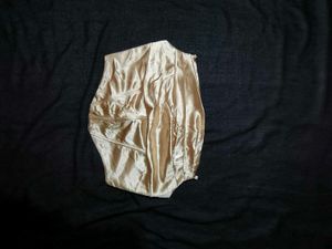 Stylish Satin Corset Top