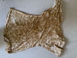 Elegant Gold Tunic with Embellished Detail