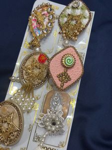 combo set WOMEN SAREE PINS